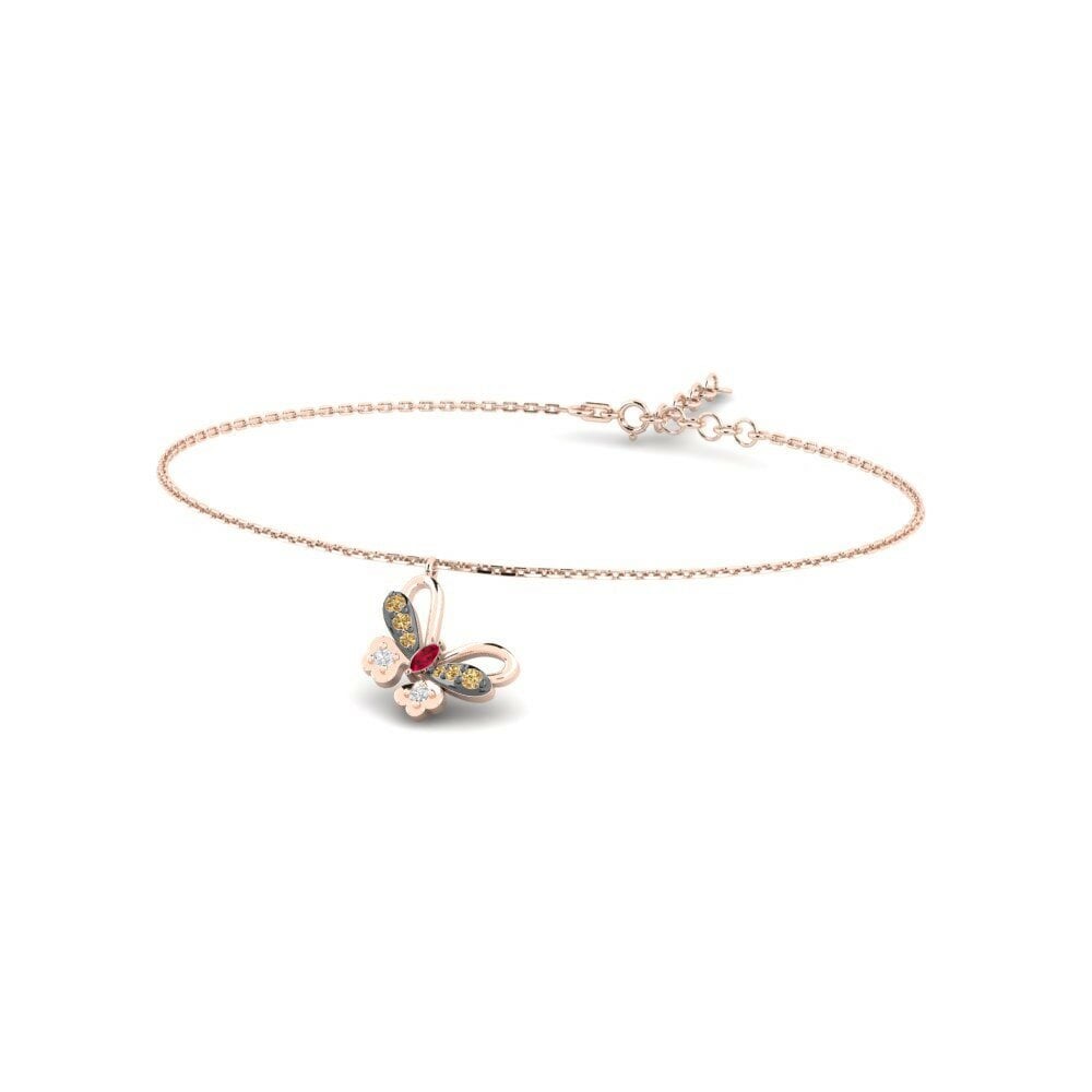 Robijn Dames Armband Phoswen