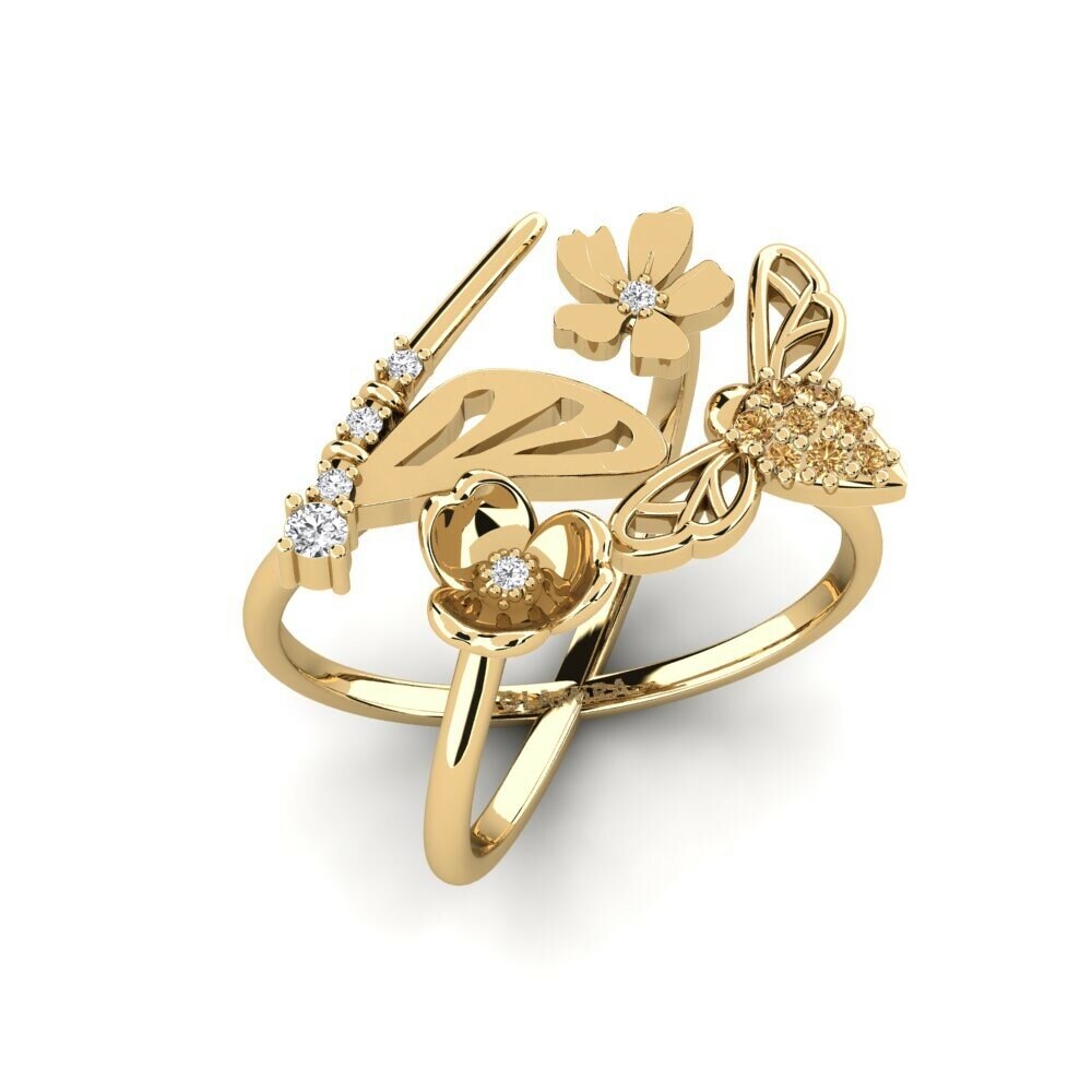 Brown Diamond Ring Poitiers