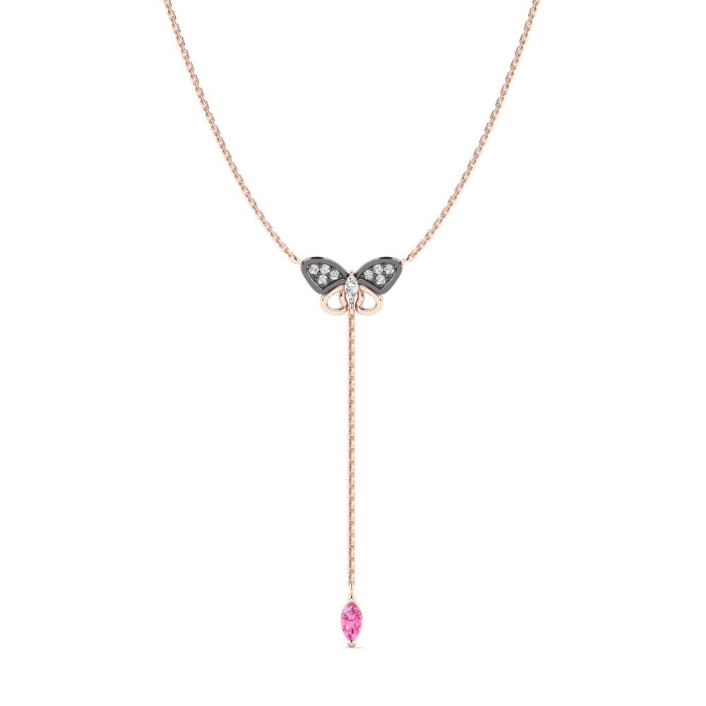 Pink Sapphire Women's Necklace Rudyard
