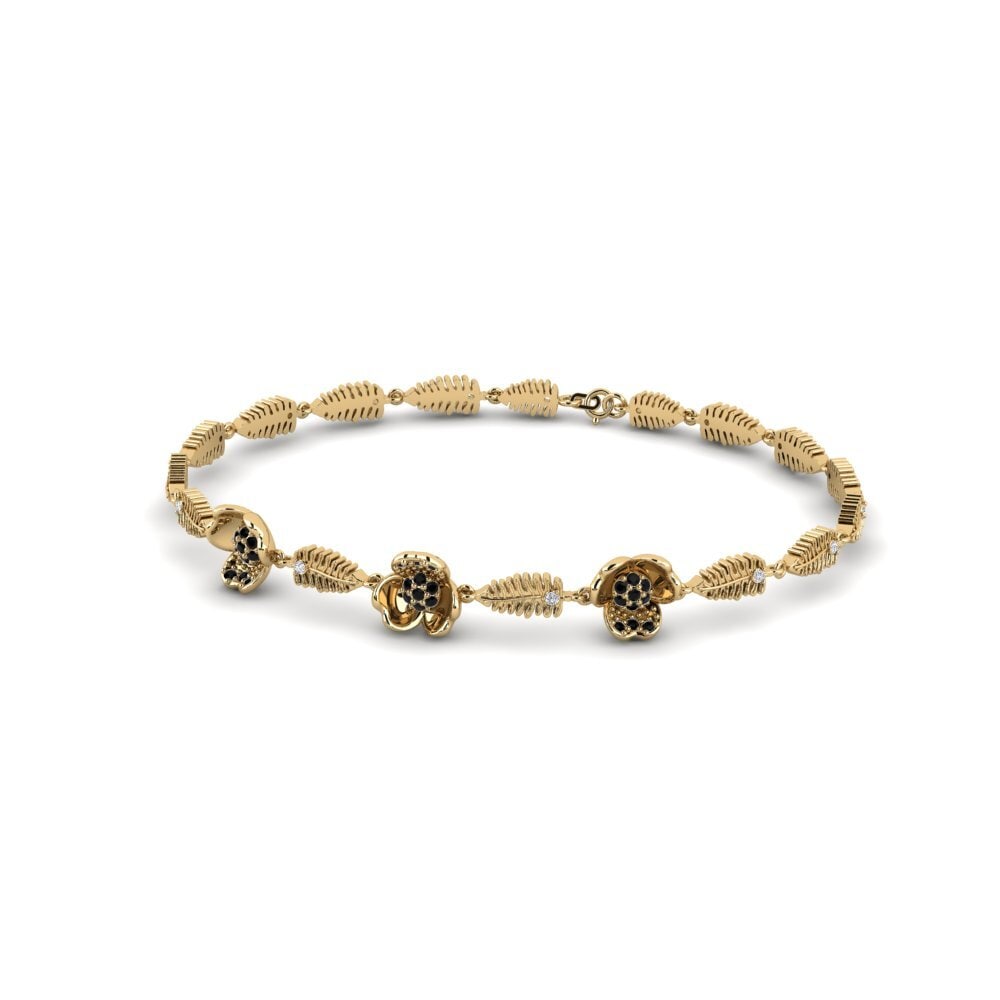 Black Sapphire Women's Bracelet Uninjured