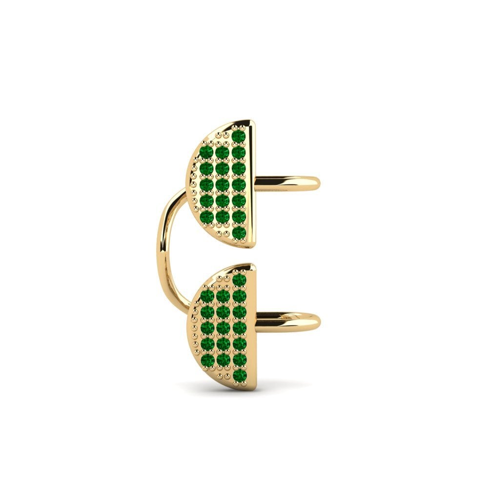Circonita Verde Pendiente de mujer Seau