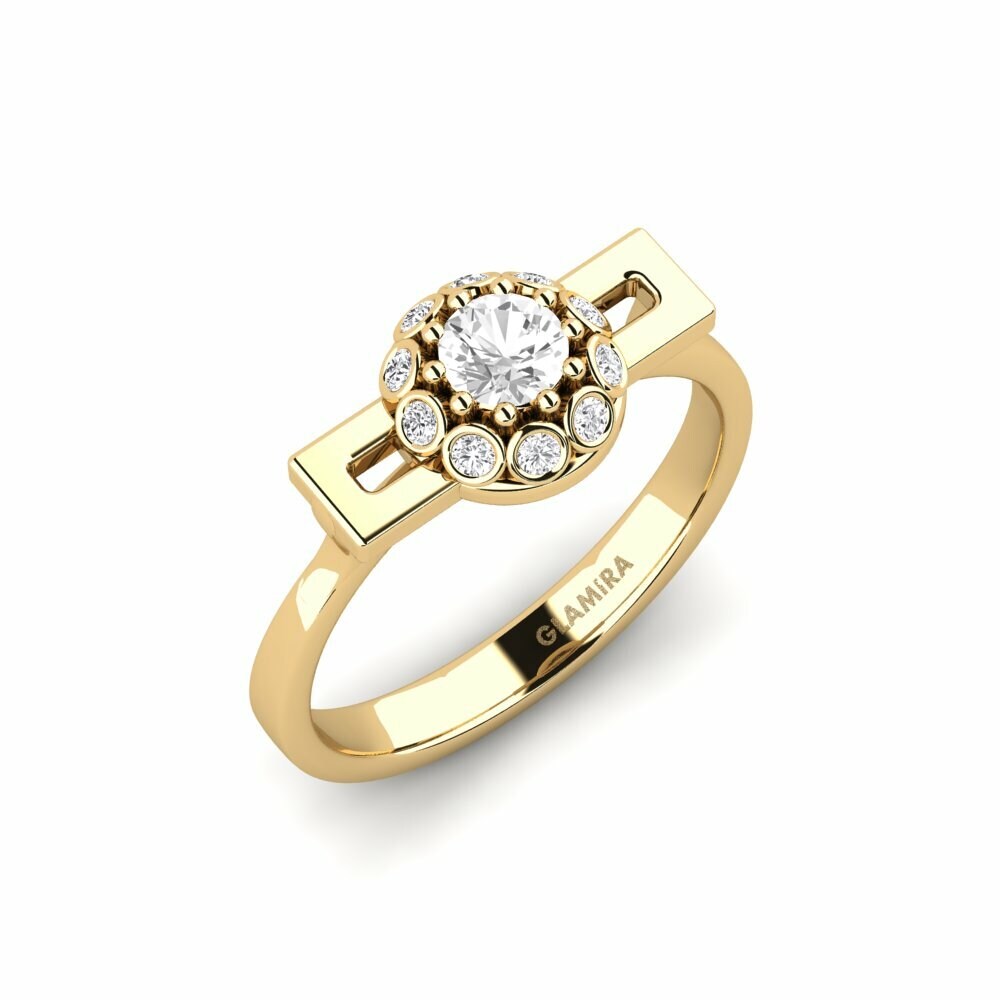 Saphir Blanc Bague Betadolane