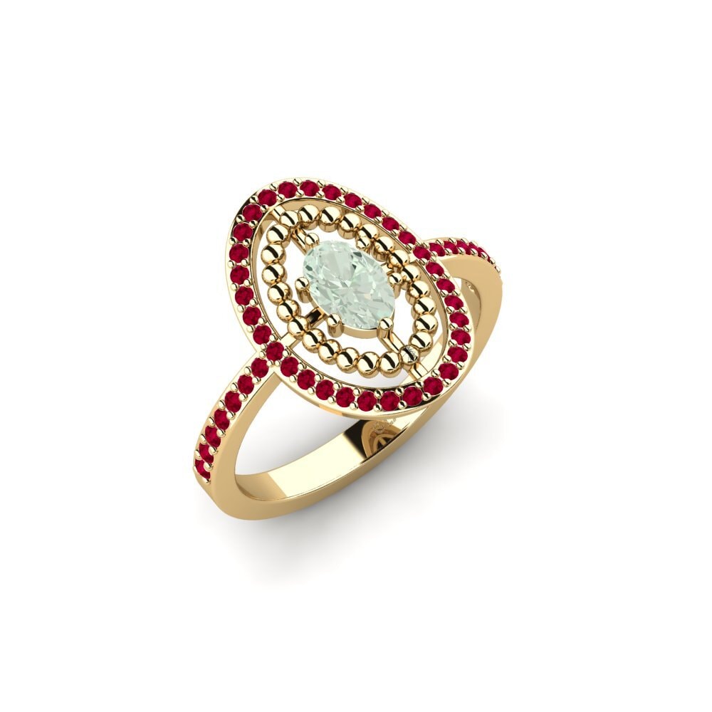 Green Amethyst Ring Buigny