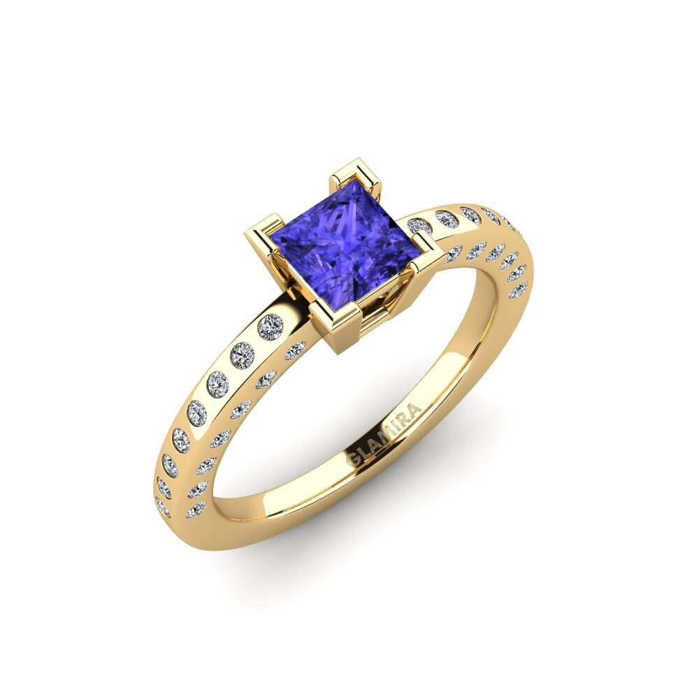 Tanzanite Engagement Ring Cocke
