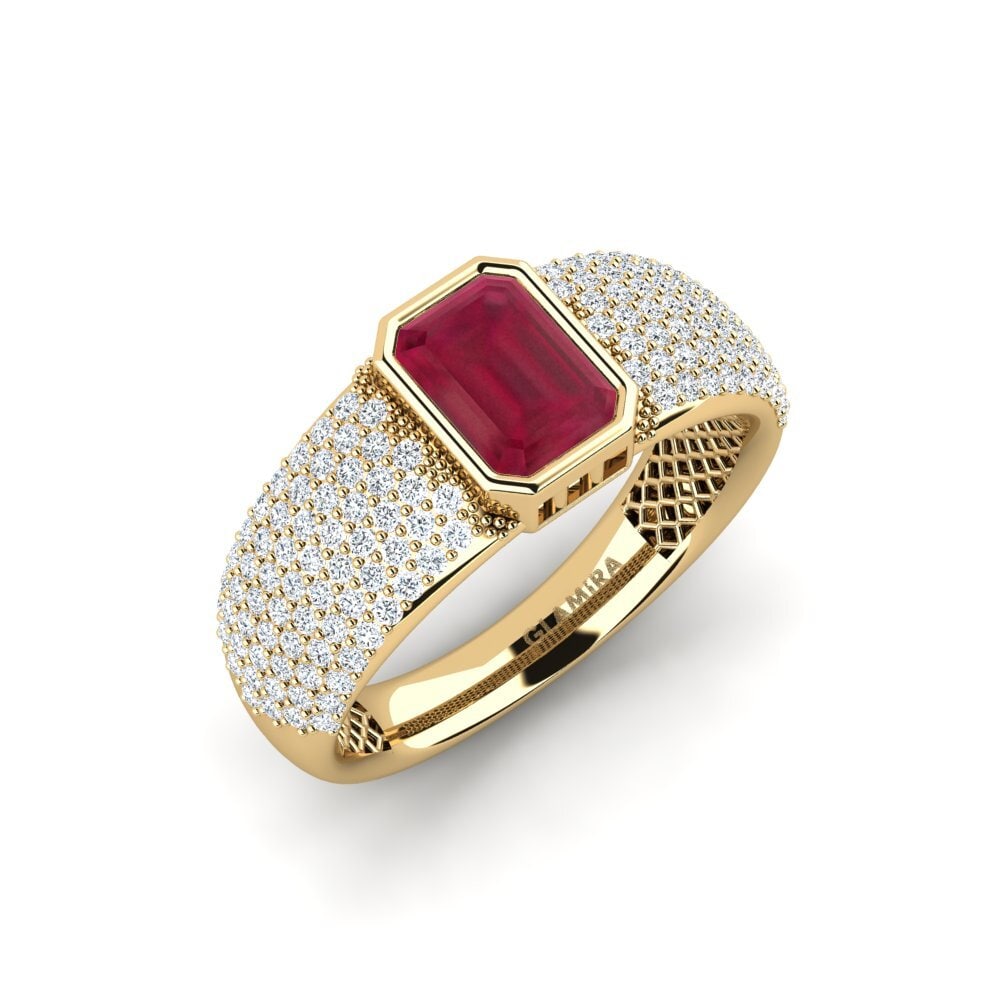 Ruby Engagement Ring Cordeliere
