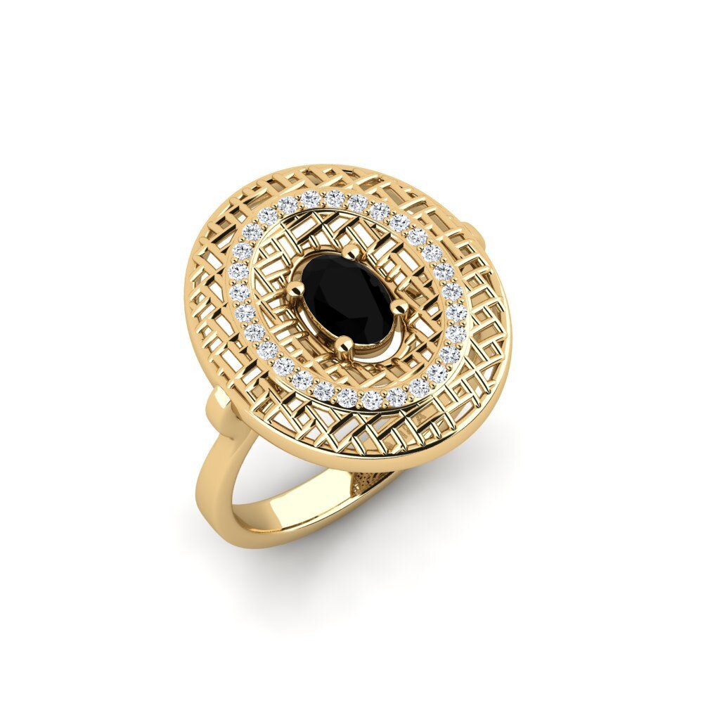 Black Onyx Ring Cund