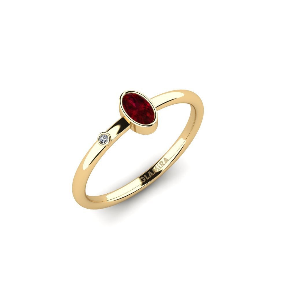 Ruby Engagement Ring Elobol