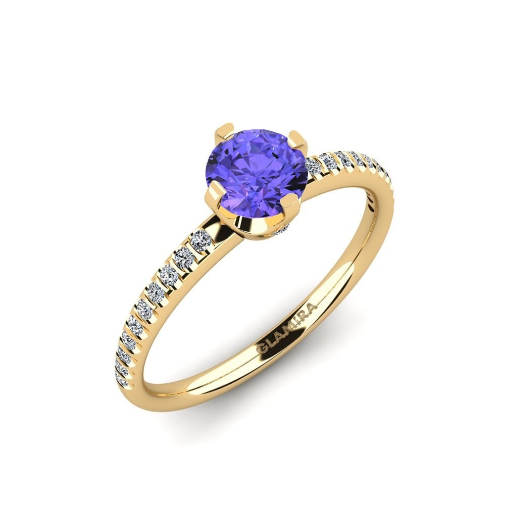Tanzanite Engagement Ring Entinni