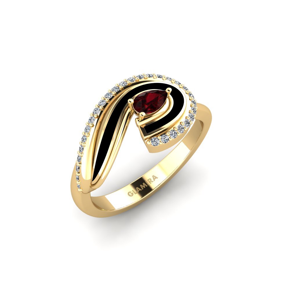 Garnet Ring Eors