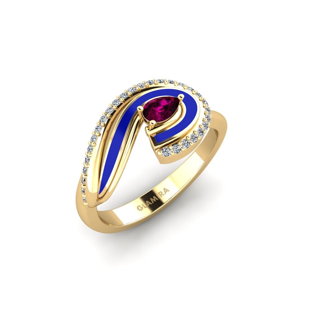 Rhodolite Garnet Ring Eors