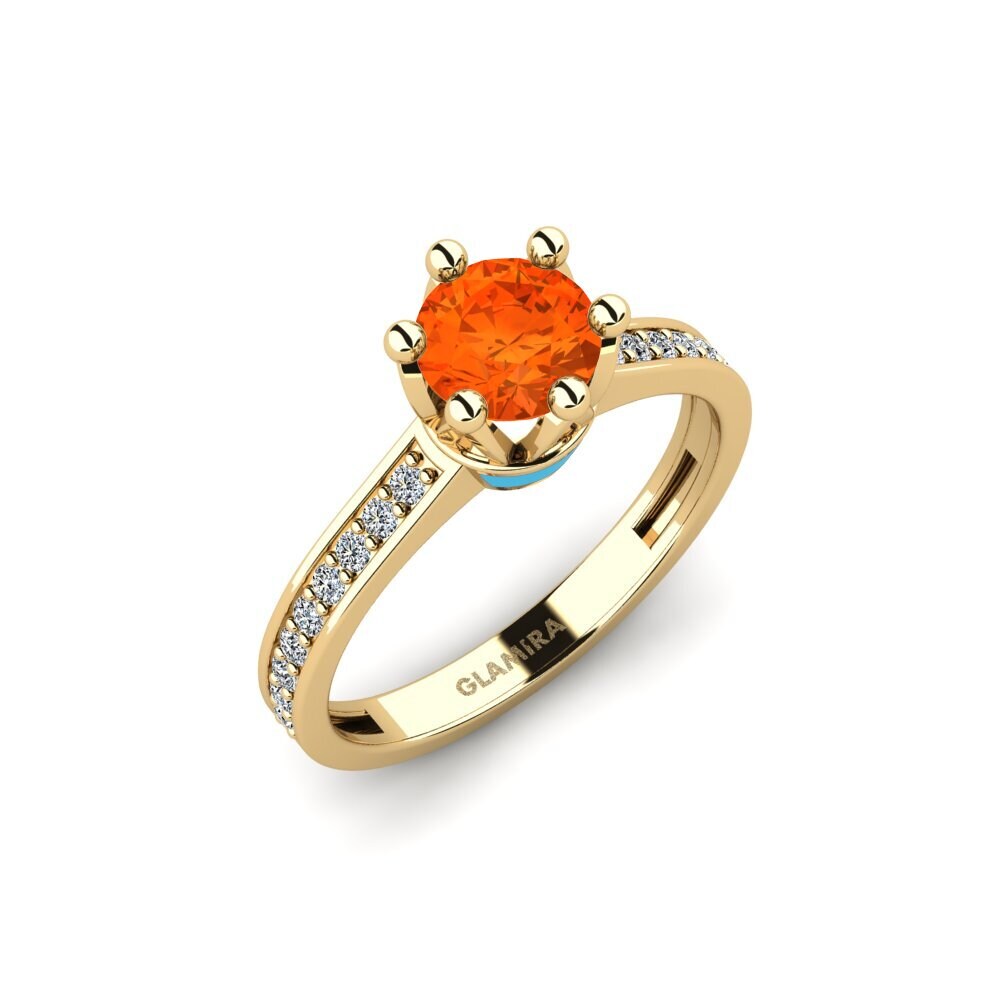 Fire Opal Ring Epal
