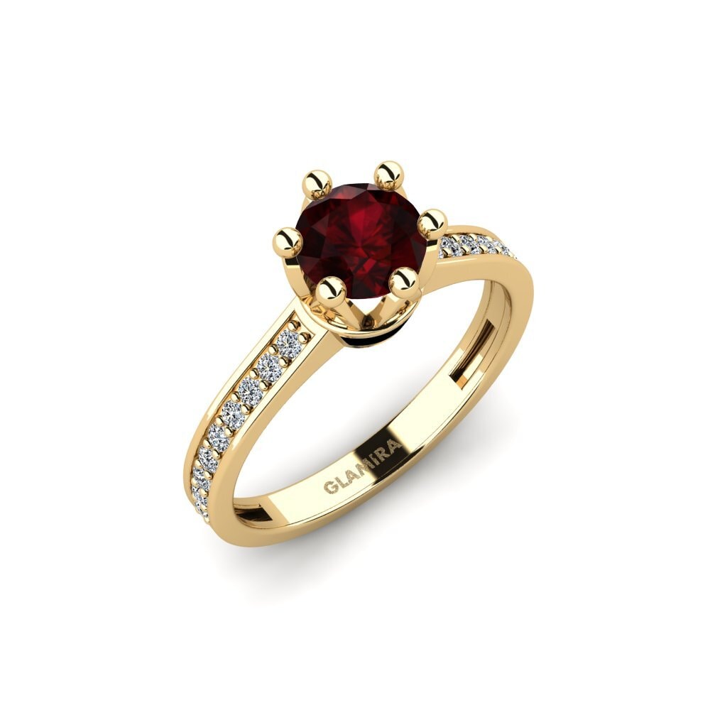 Garnet Ring Epal