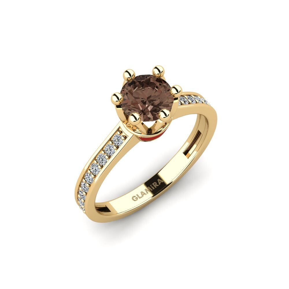 Smoky Quartz Ring Epal