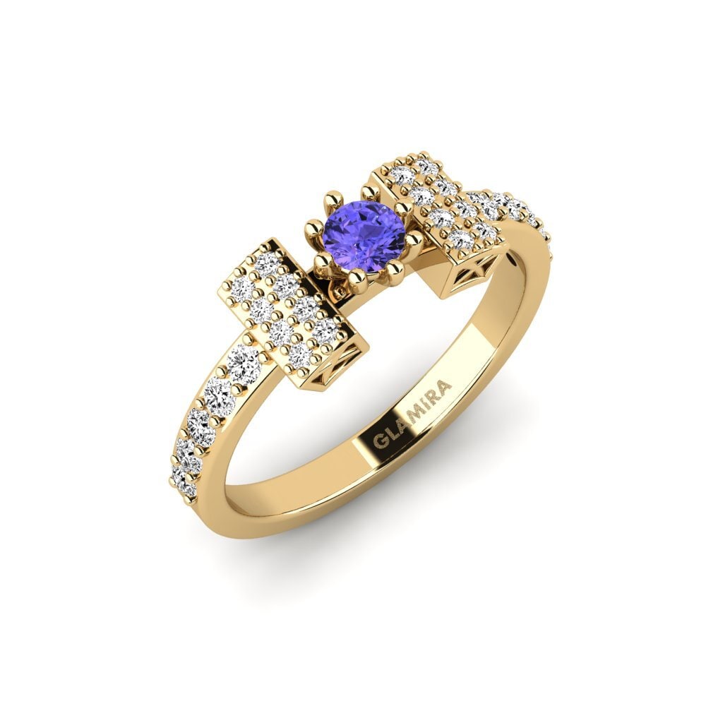 Tanzanite Engagement Ring Gidenes