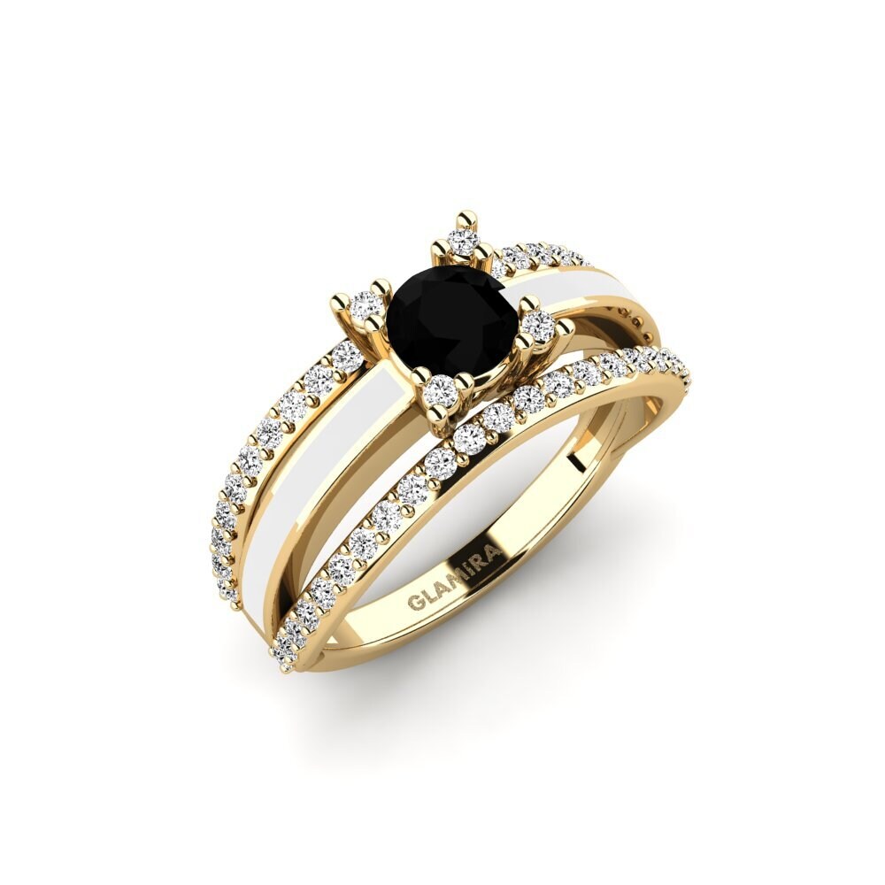Schwarzer Onyx Ring Hauli