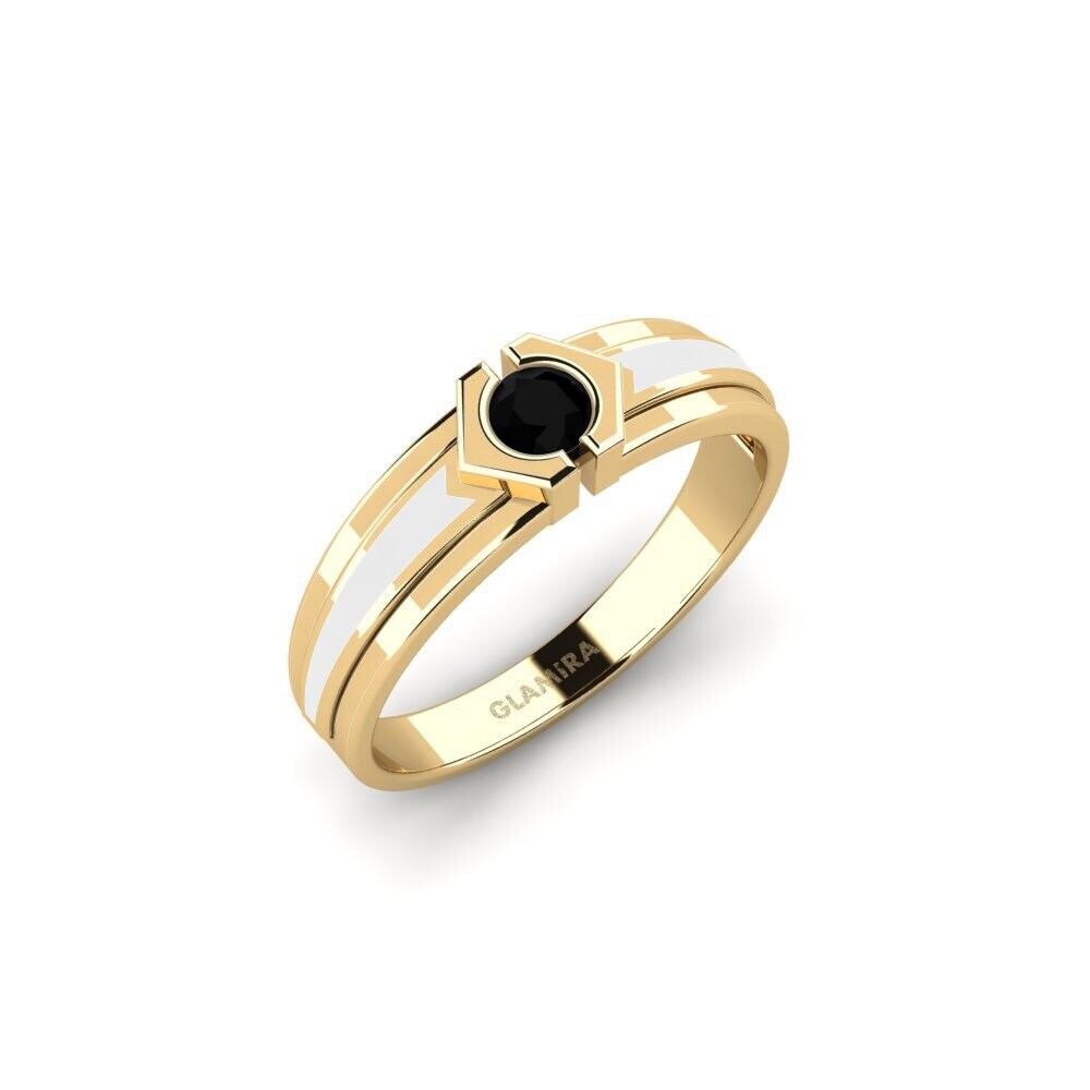 Schwarzer Onyx Ring Hillet