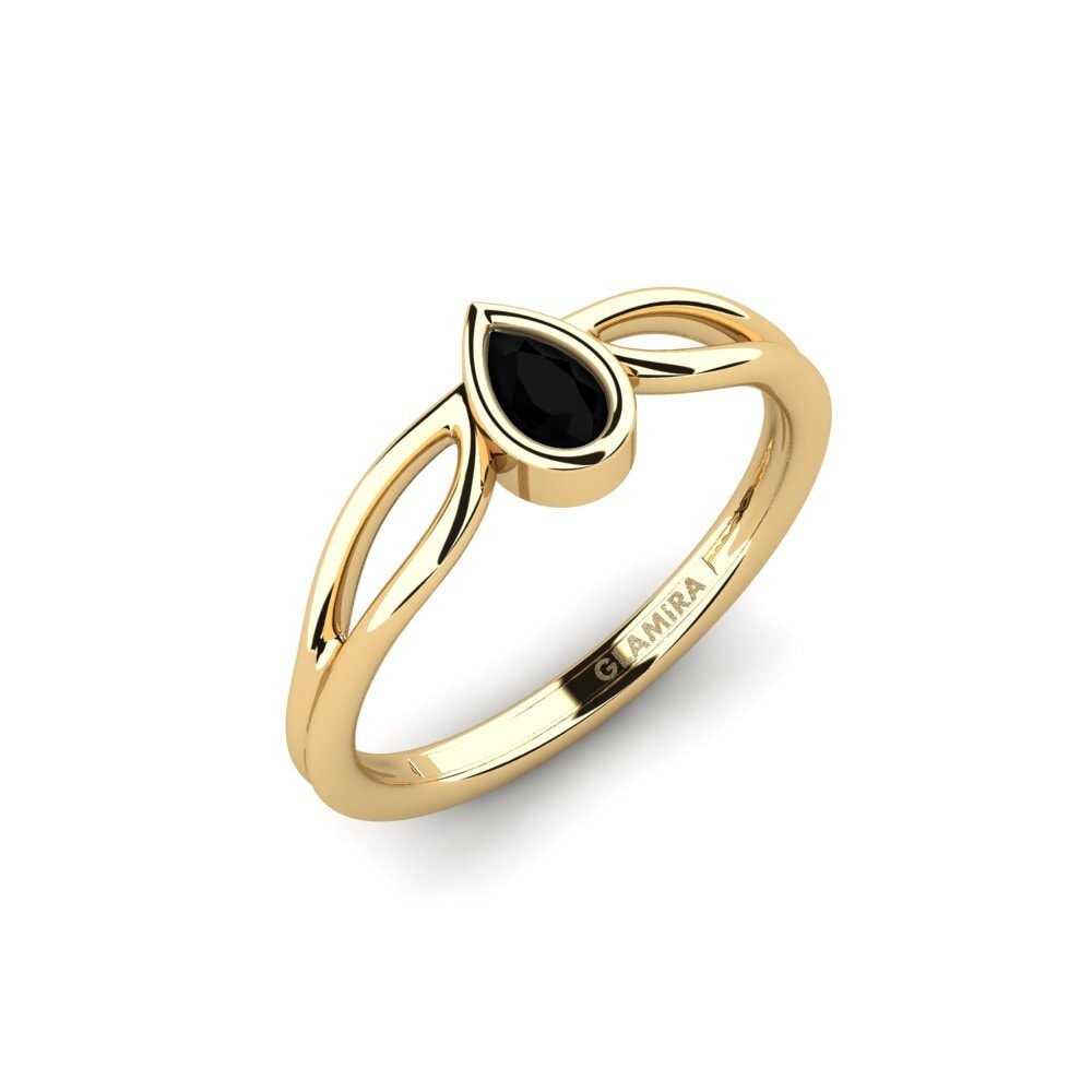 Black Sapphire Engagement Ring Lidosffad