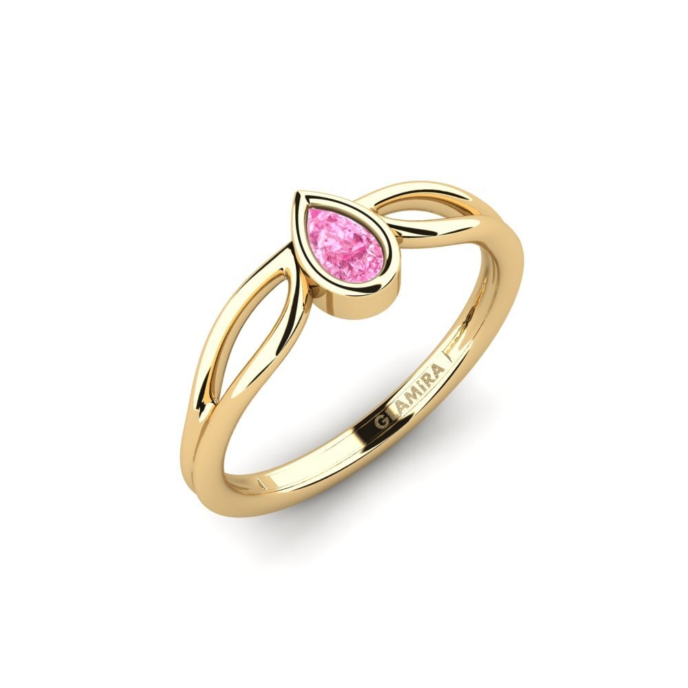 Pink Sapphire Engagement Ring Lidosffad