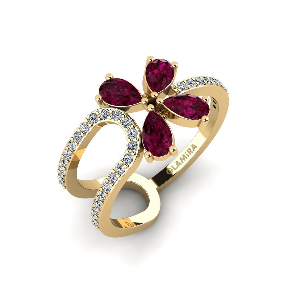 Rhodolite Garnet Ring Olderec