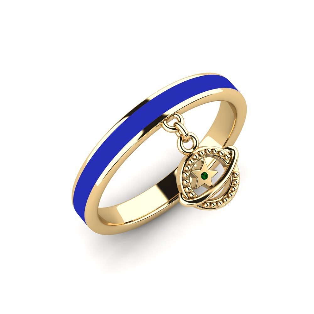 Grüner Zirkonia Ring Orinston