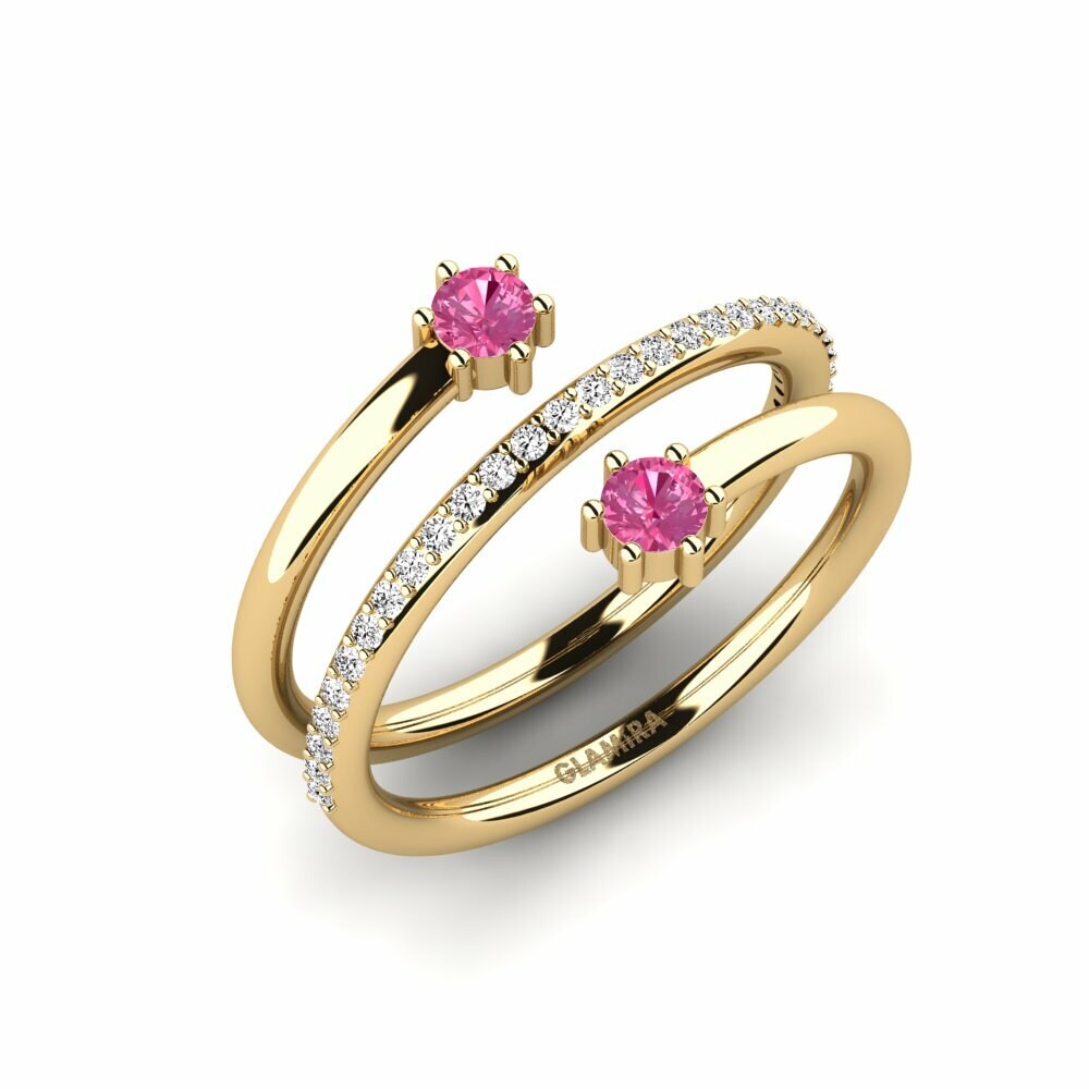 Ring Outih Rosa Turmalin