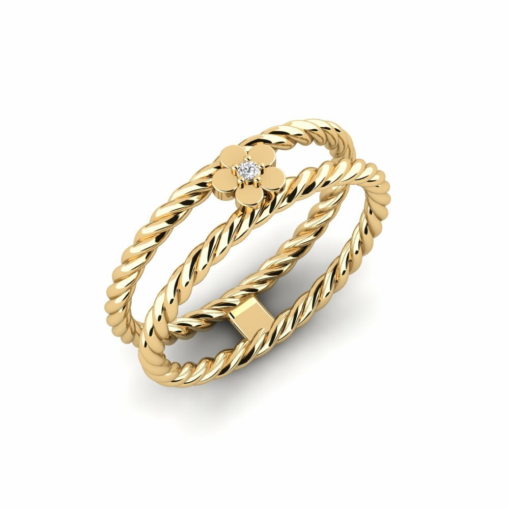 Saphir Blanc Bague Pamerkem