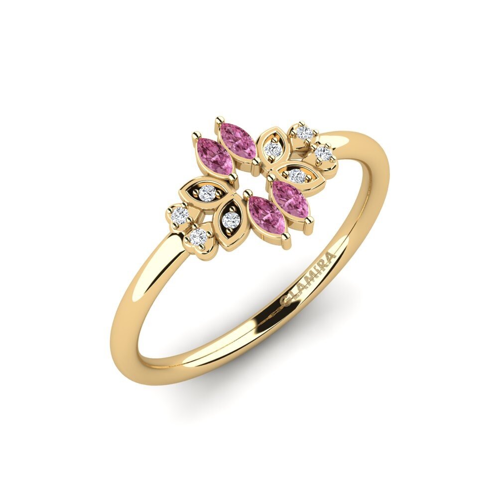 Rhodolite Garnet Ring Pectog