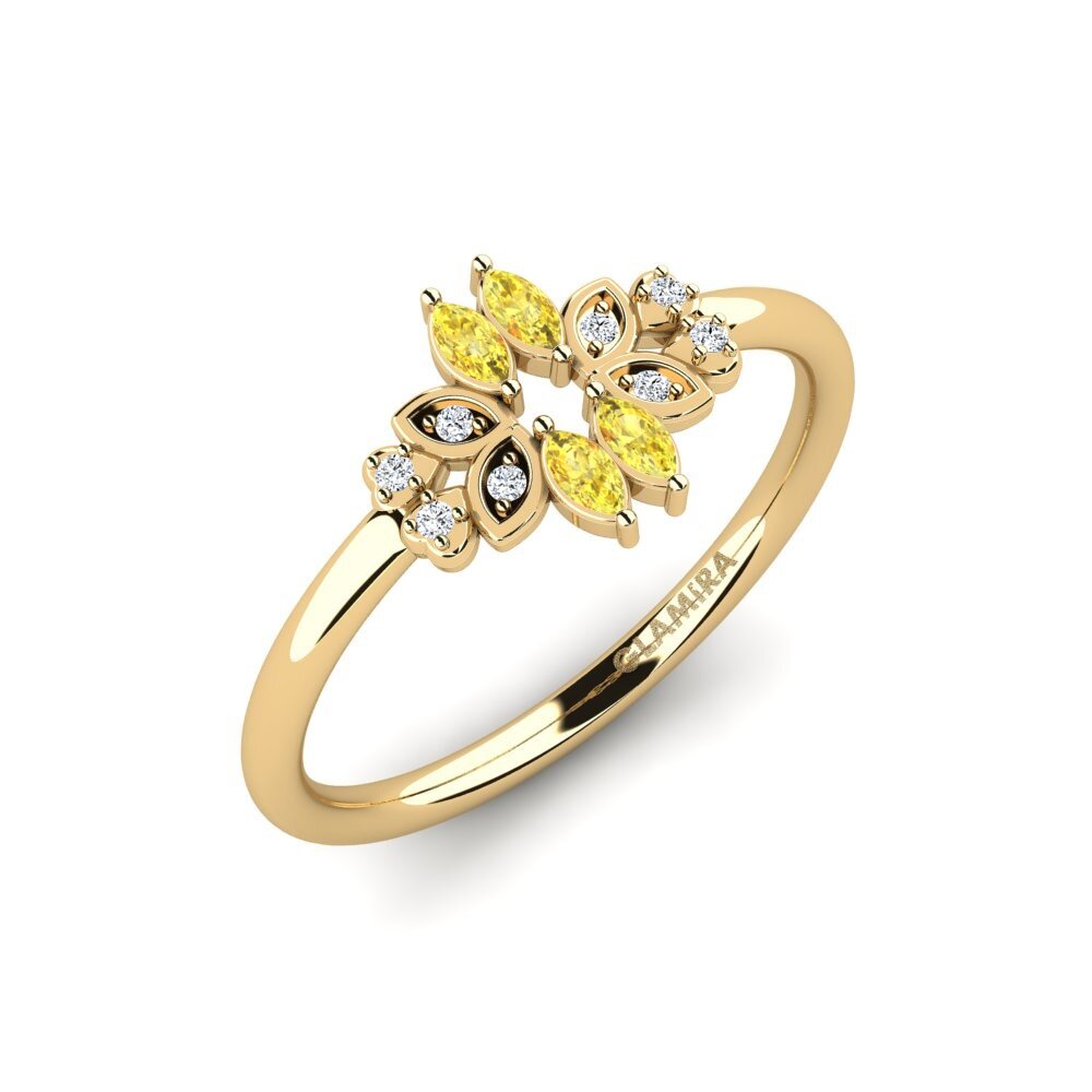 Yellow Sapphire Ring Pectog
