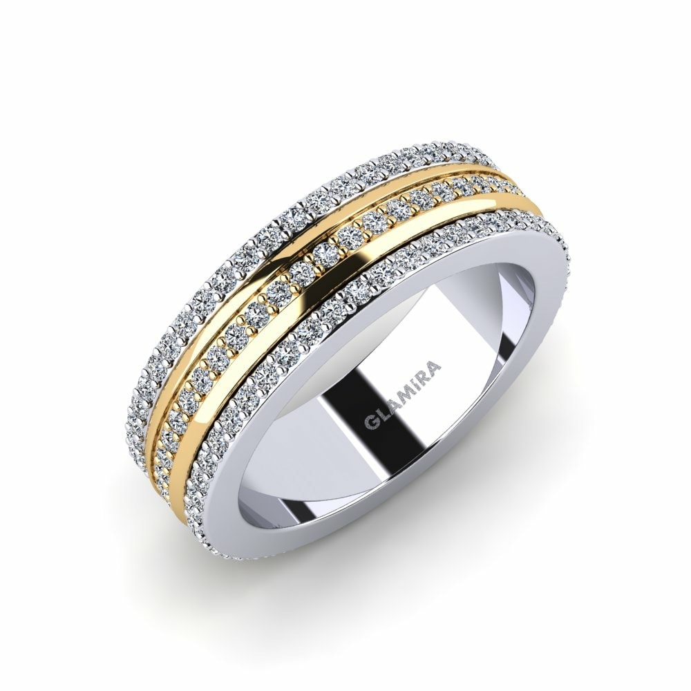 14K White & Yellow Gold Ring Pnengen