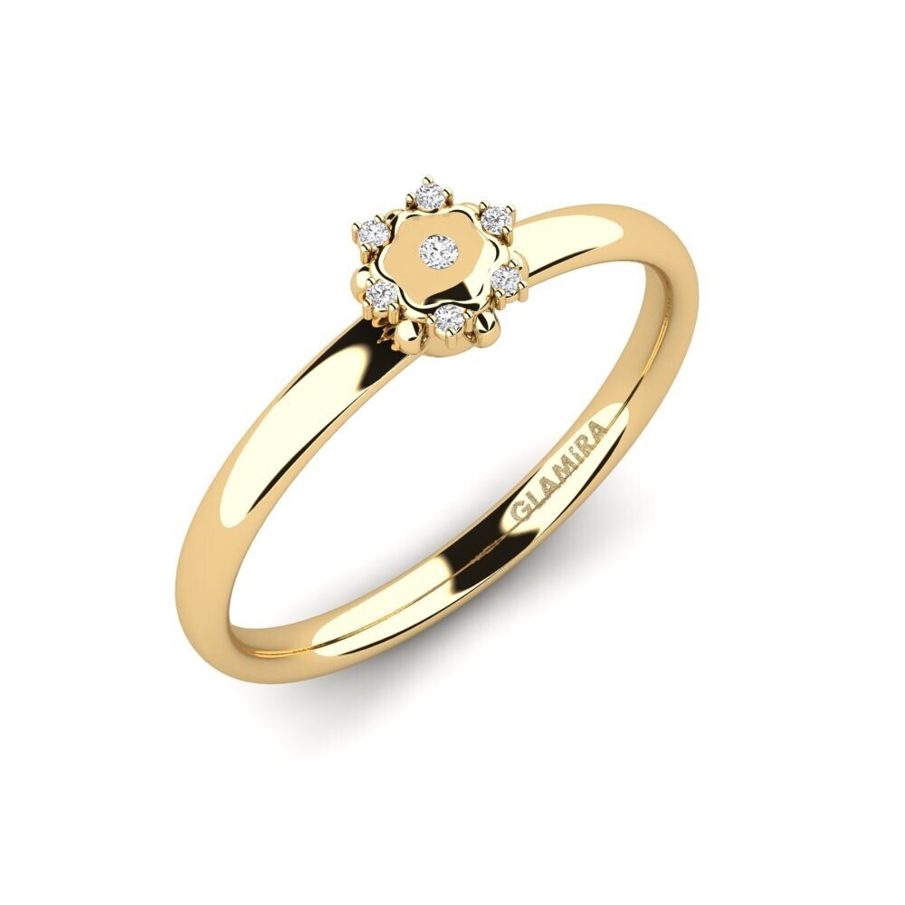 White sapphire Ring Pomeraol