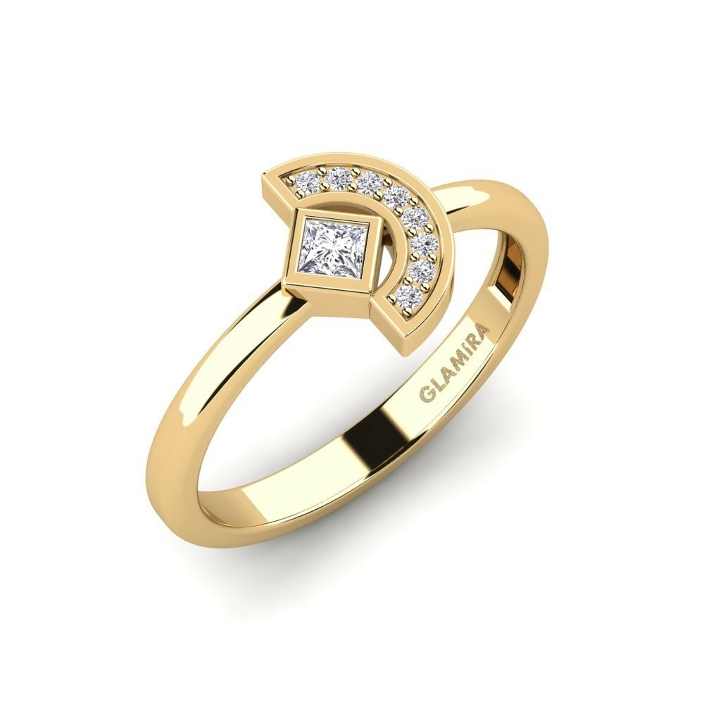 Ring Pothro 585 Yellow Gold & Diamond