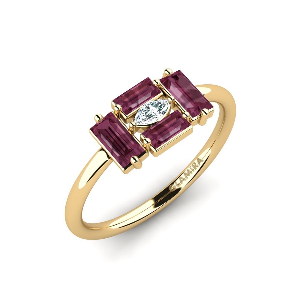 Rhodolite Garnet Ring Prectioness