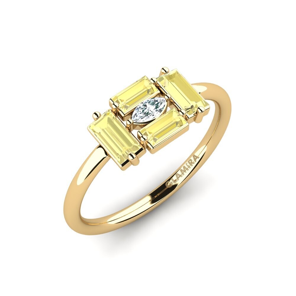 Yellow Sapphire Ring Prectioness
