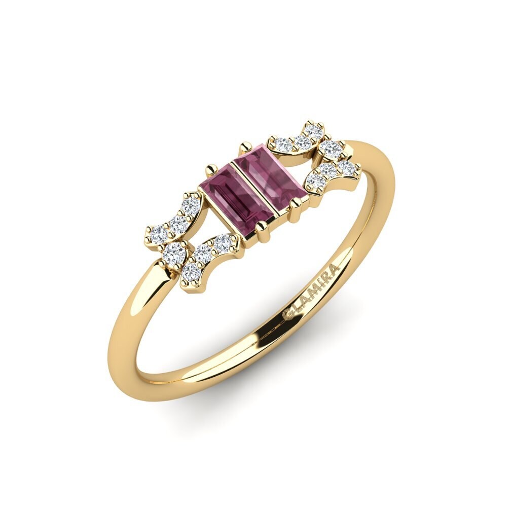 Rhodolite Garnet Ring Progatel