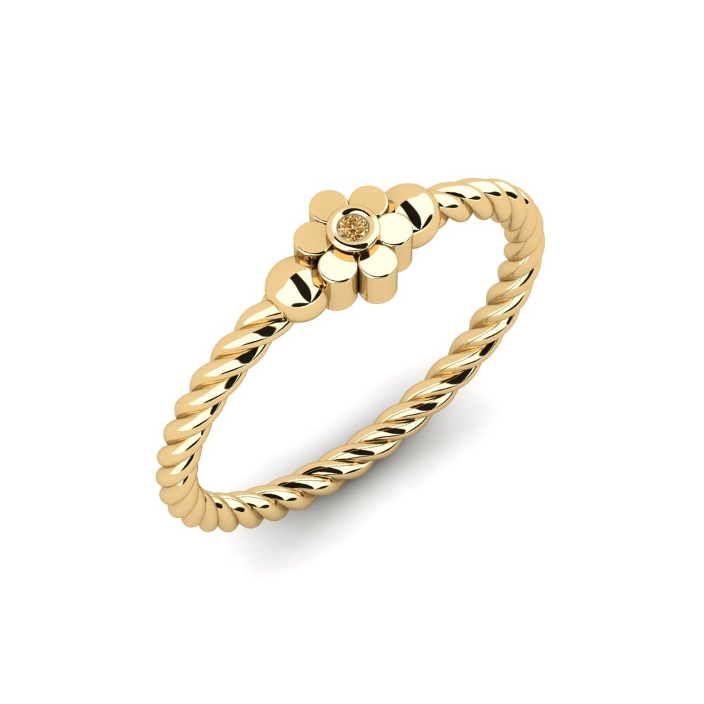 Brown Diamond Ring Saneccel