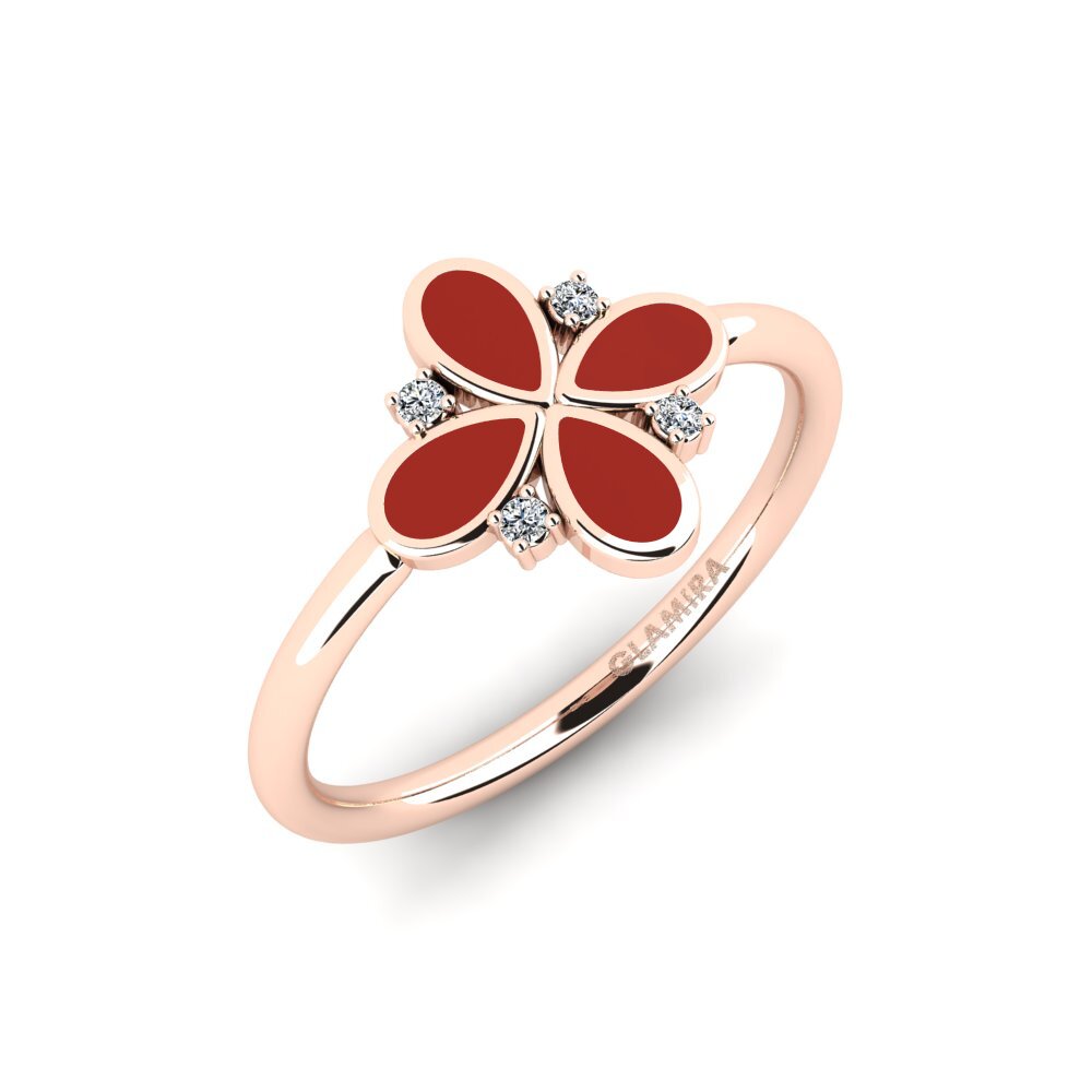 Rotgold 585 Ring Scractore
