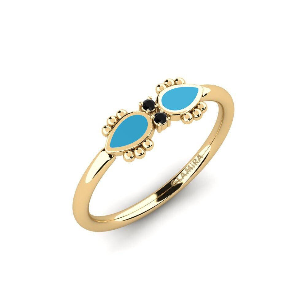 Black Sapphire Ring Shreake