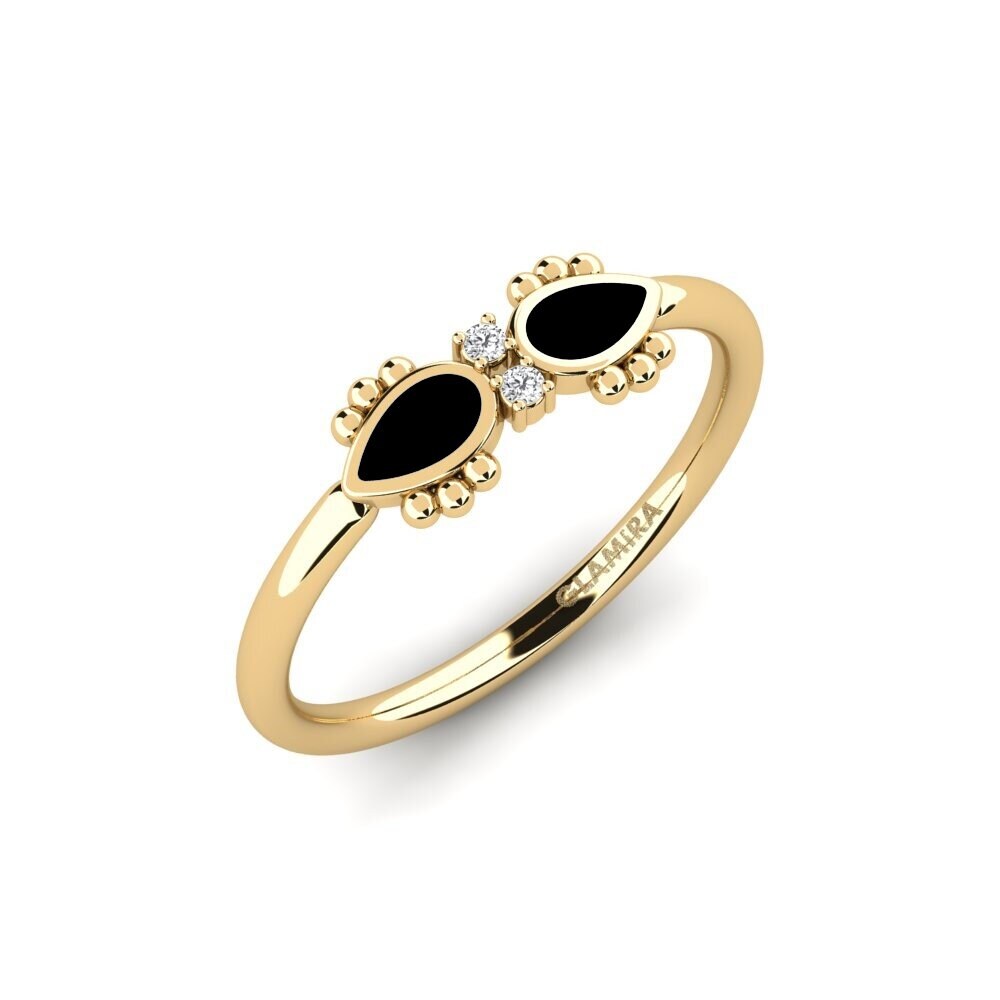 Zafiro blanco Anillo Shreake