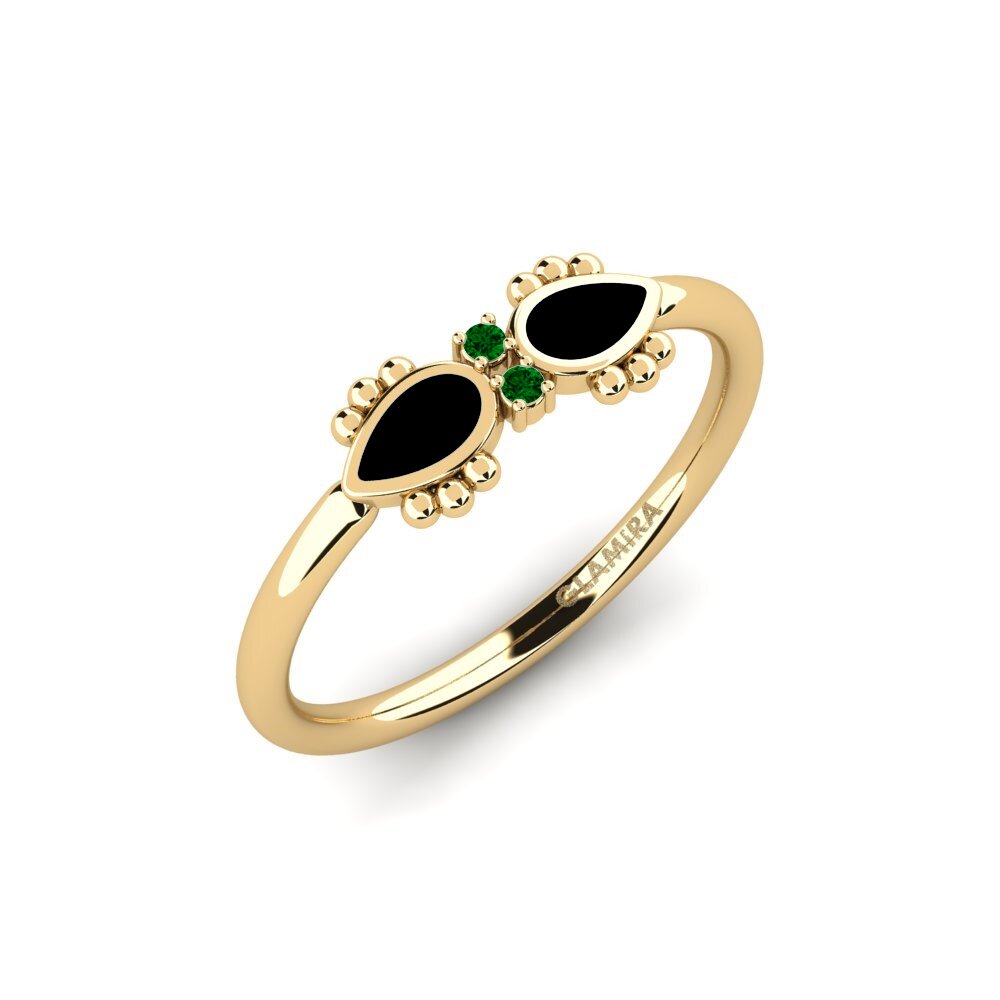 Grüner Zirkonia Ring Shreake