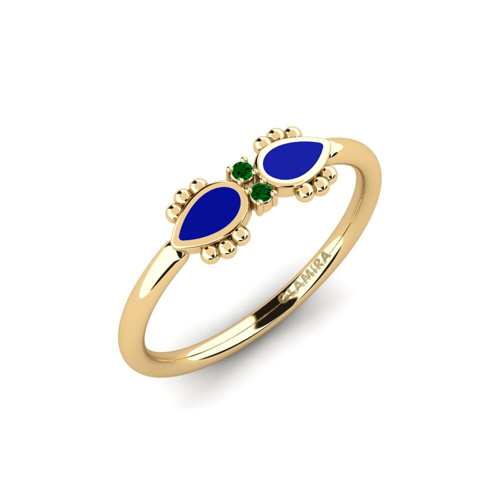 Grüner Zirkonia Ring Shreake