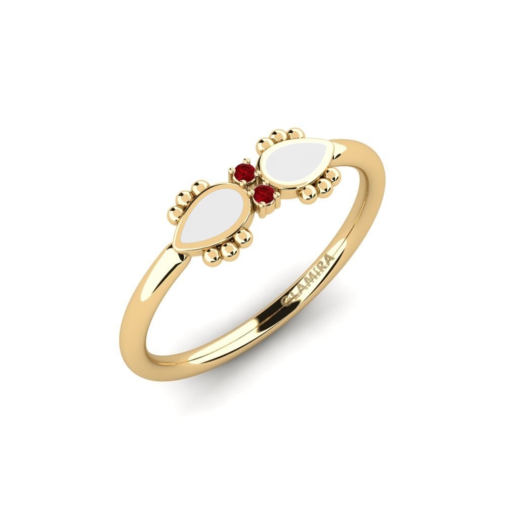 Red Zirconia Ring Shreake