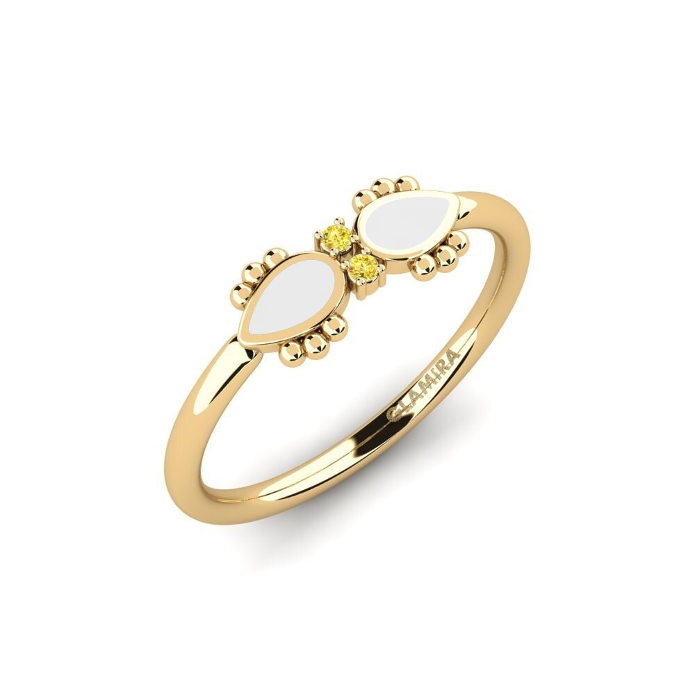 Yellow Sapphire Ring Shreake