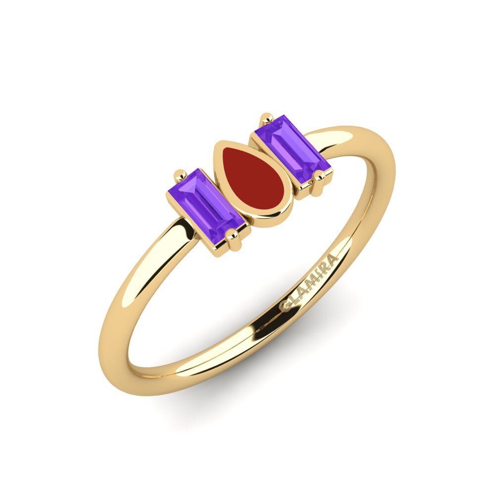 Amethyst Ring Sihgh