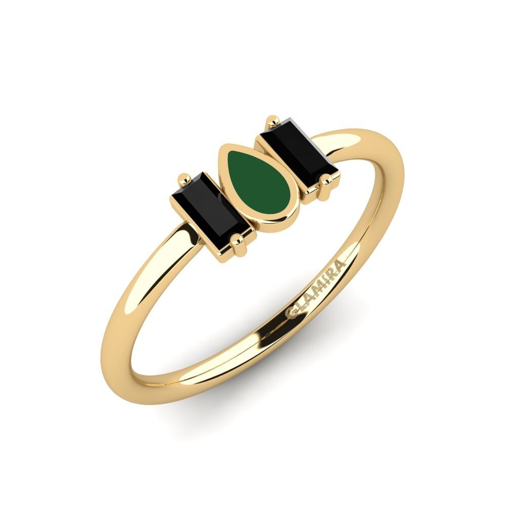 Black Onyx Ring Sihgh