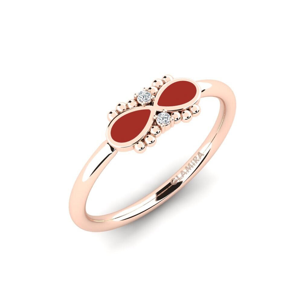 Rotgold 585 Ring Sineouta