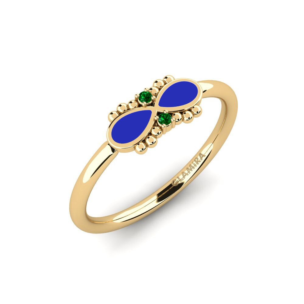 Grüner Zirkonia Ring Sineouta