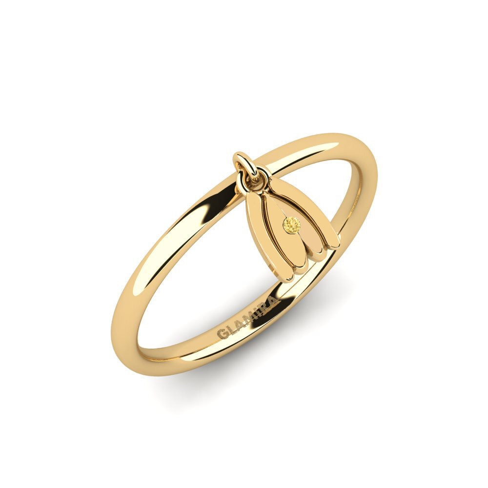 Yellow Diamond Ring Snelmer