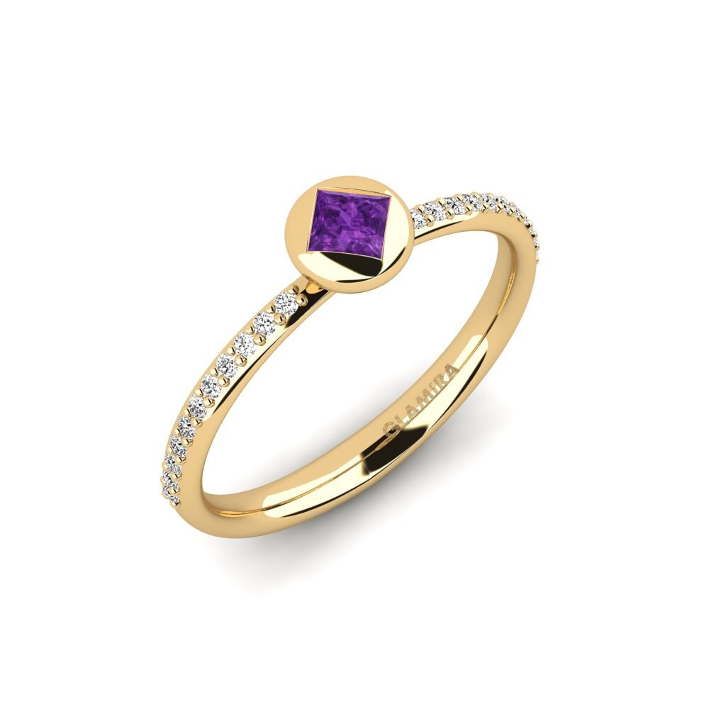 Amethyst Engagement Ring Standish