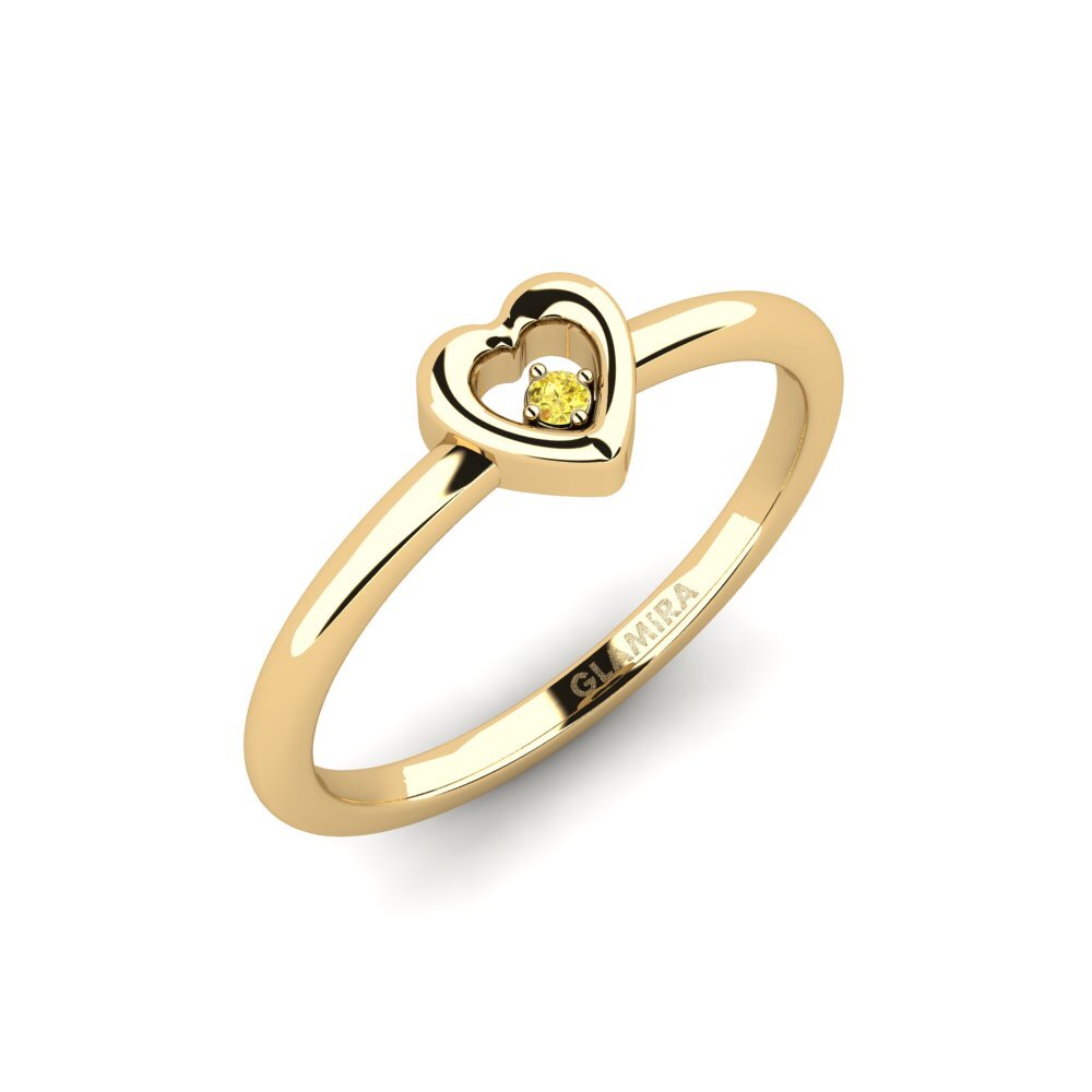 Yellow Sapphire Ring Stonoudive