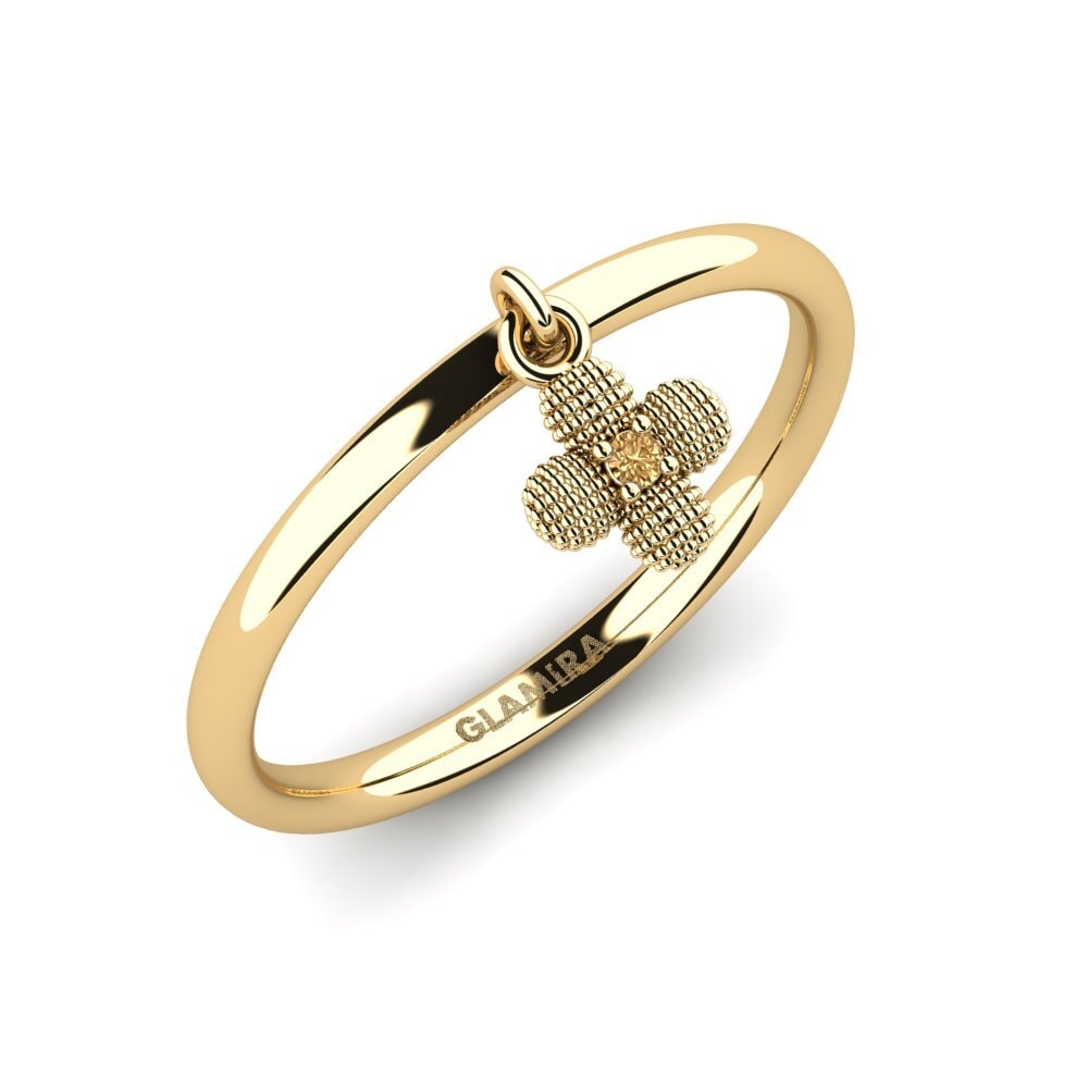 Brown Diamond Ring Sylleneser